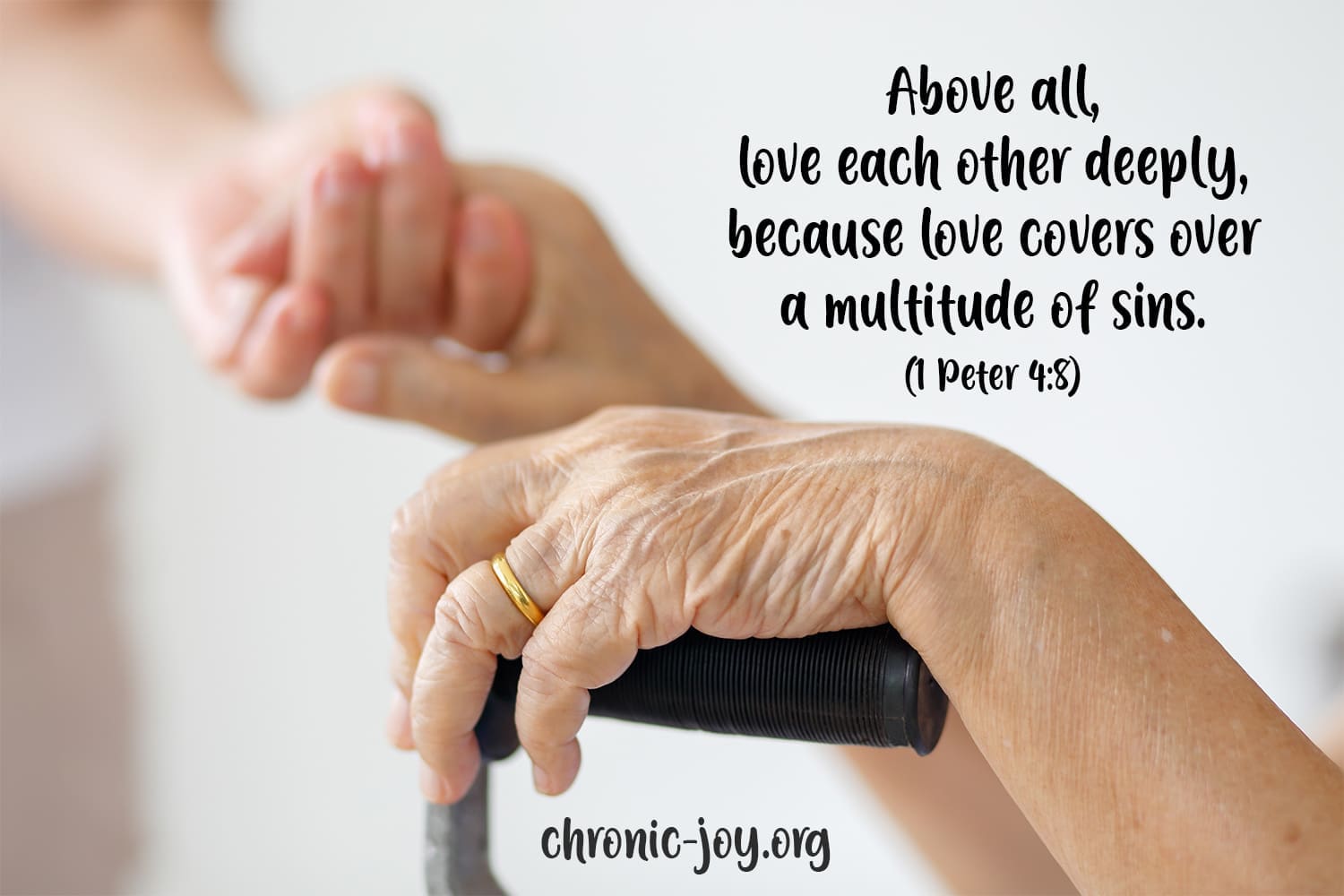 Love is our greatest caregiving tool.