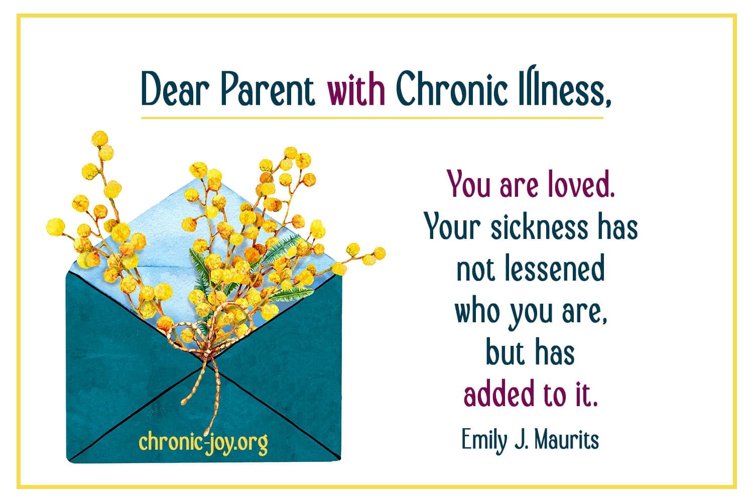 Parenting with chronic illness makes us more, not less.