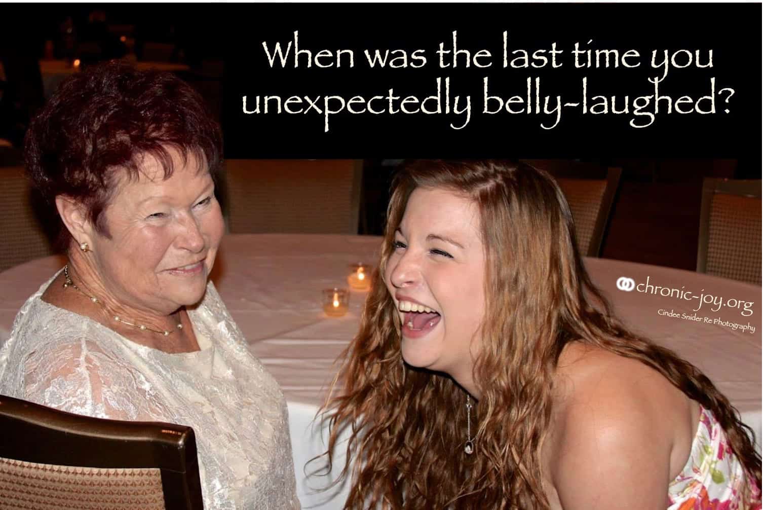 When was the last time you laughed?