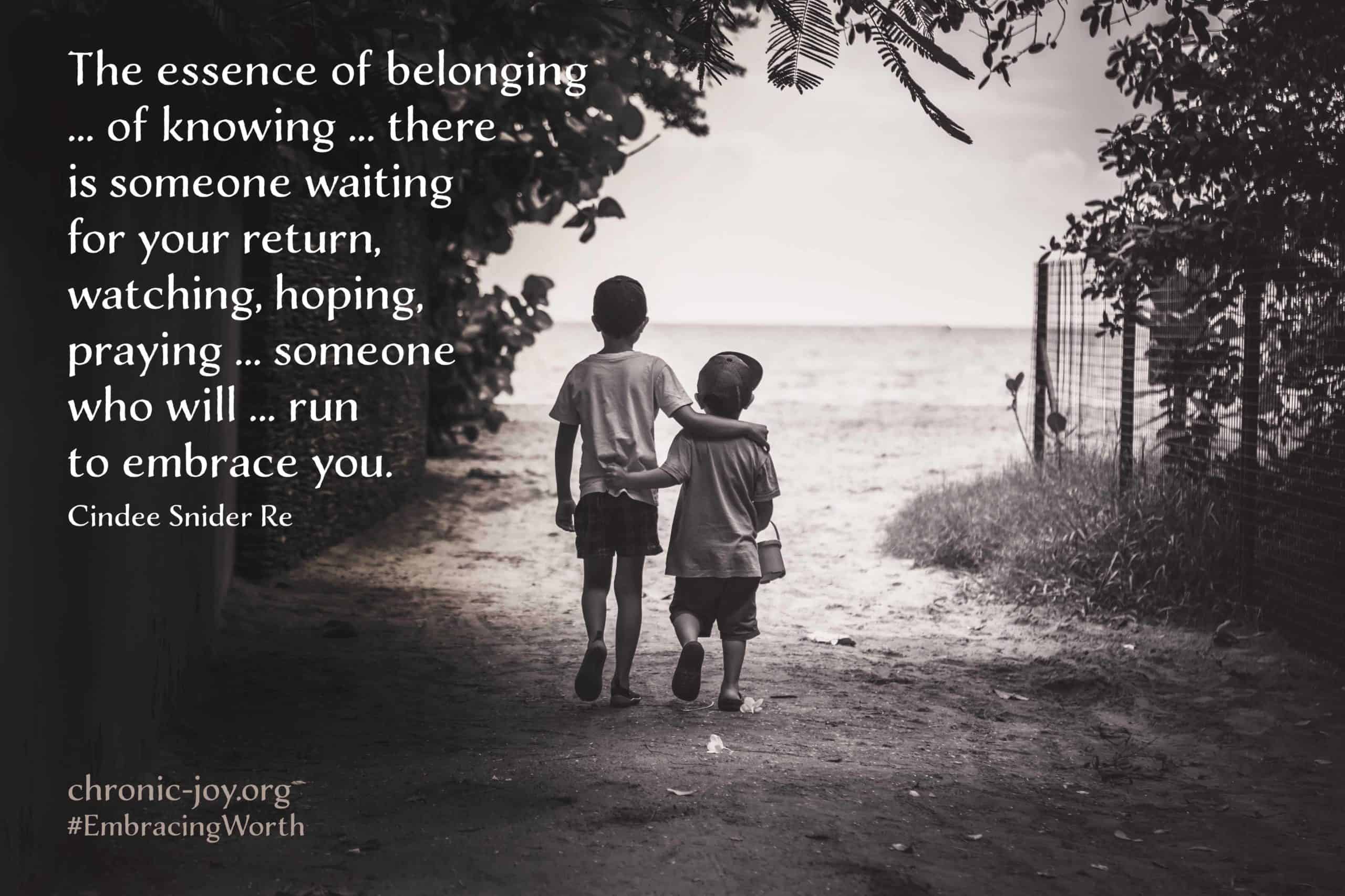 Run to embrace you