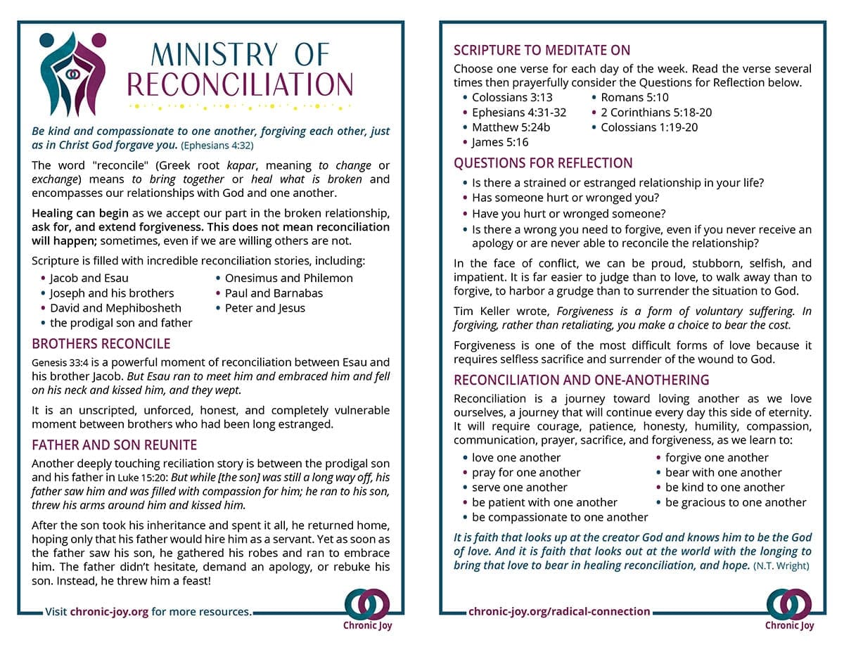 Ministry of Reconciliation