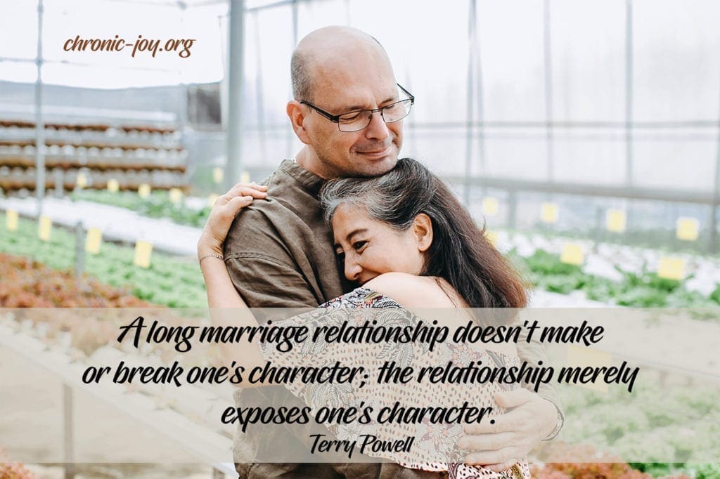 Marriage reveals one's character.