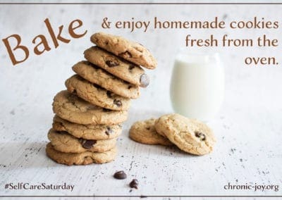 Bake and enjoy homemade cookies fresh from the oven.