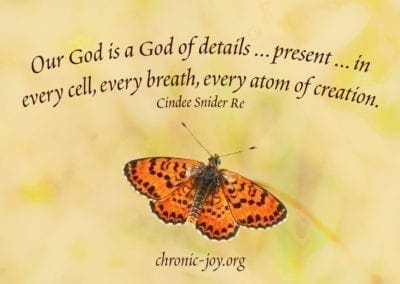 Our God is a God of details who is present everywhere - in every cell, every breath, and every atom of creation.