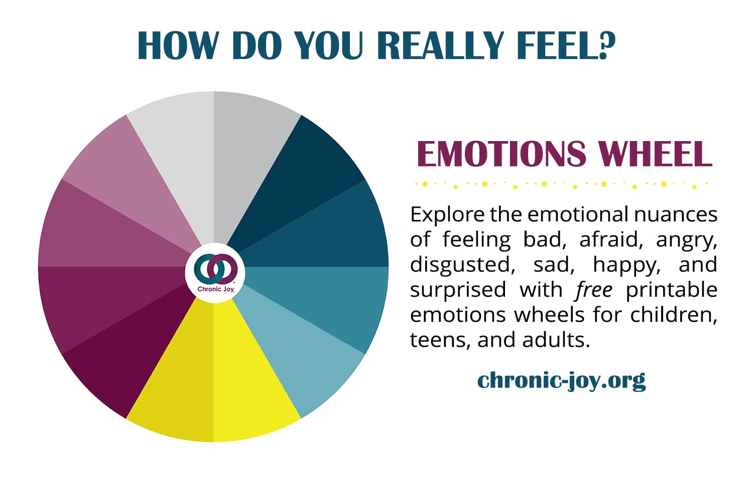 Emotions Wheel • How Do You Really Feel?