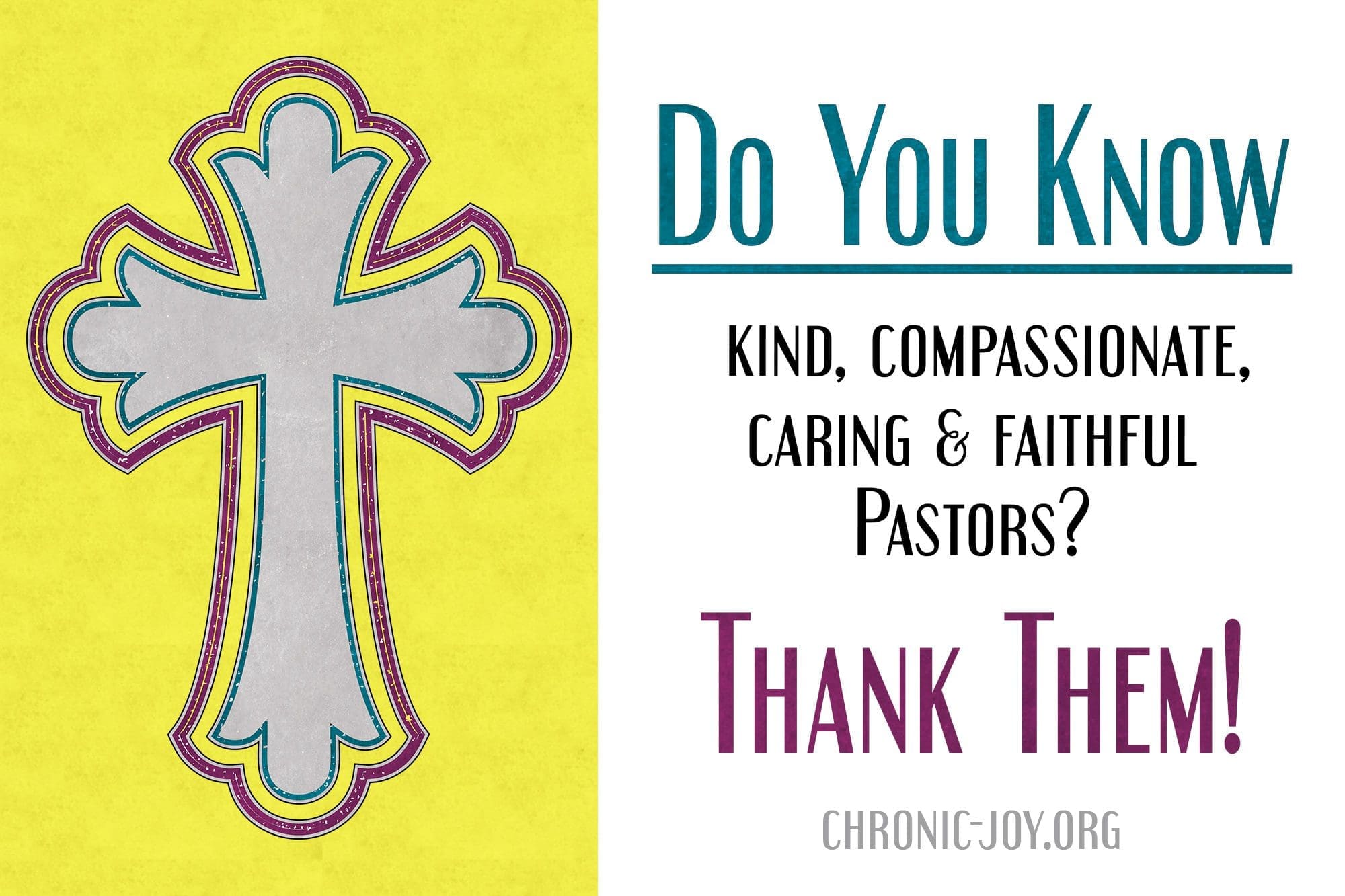 Thank A Pastor