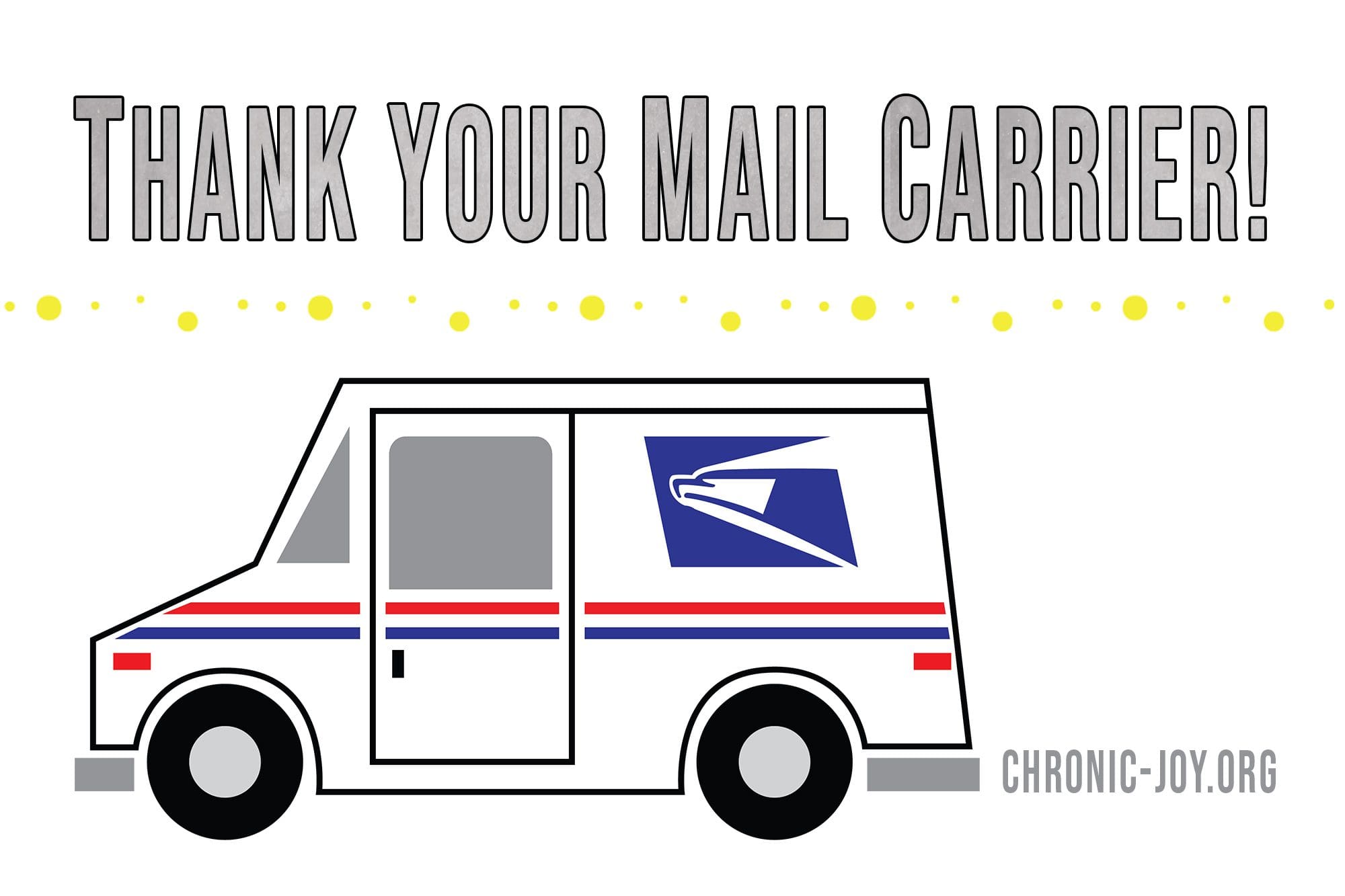 Thank Your Mail Carrier!
