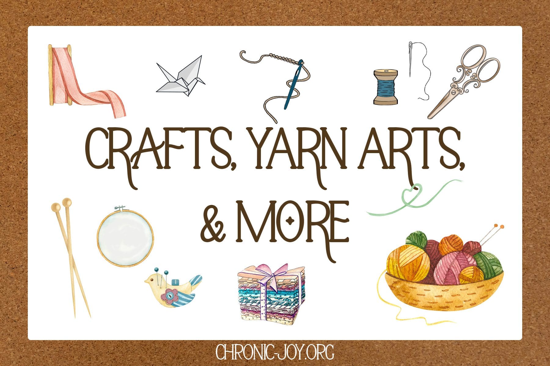 Crafts, Yarn Arts & More