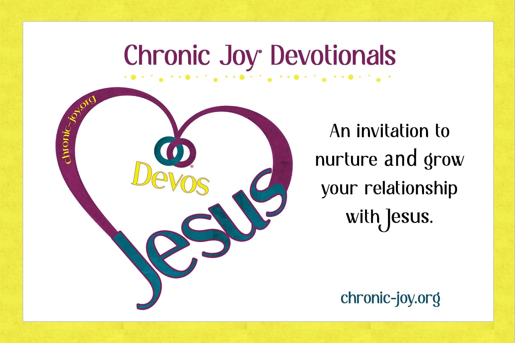 Chronic Joy® Devotionals