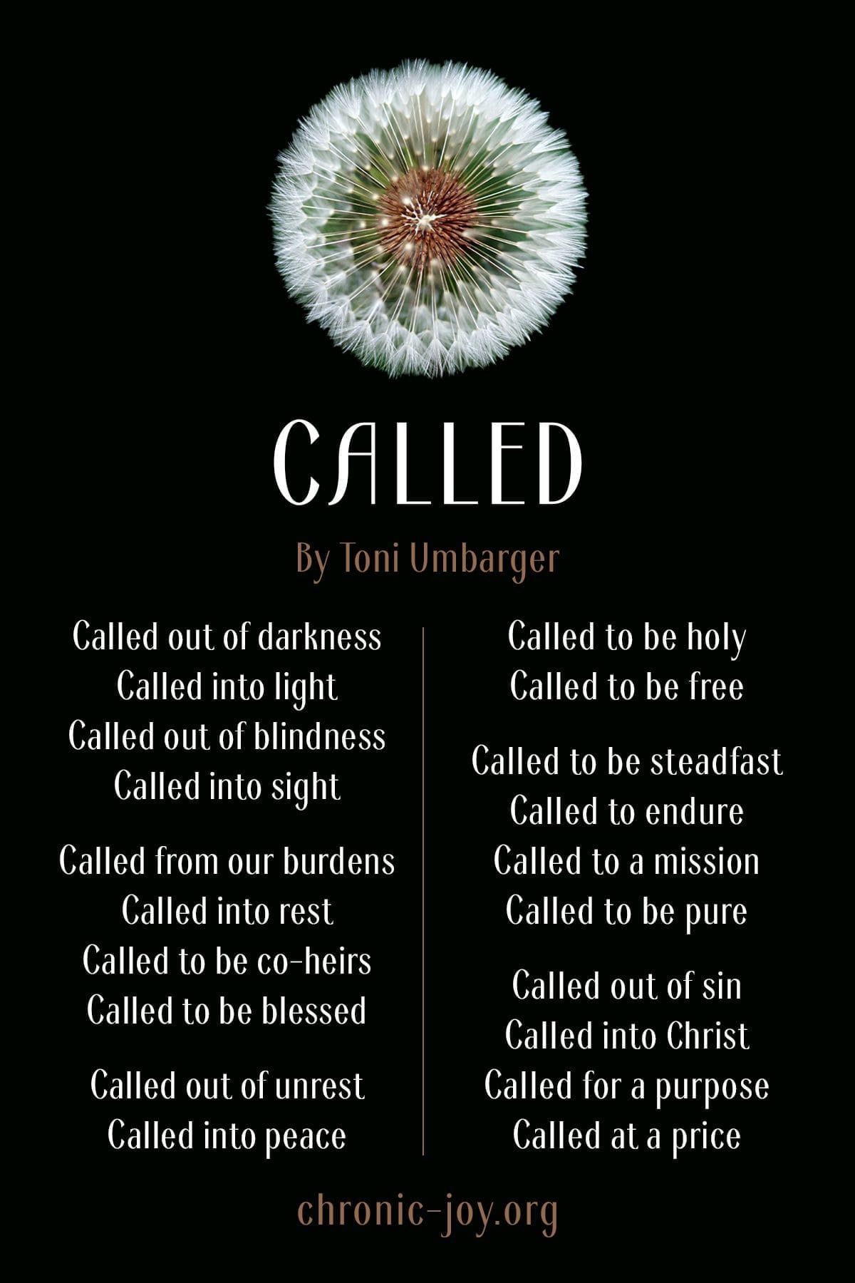 Called - A Poem