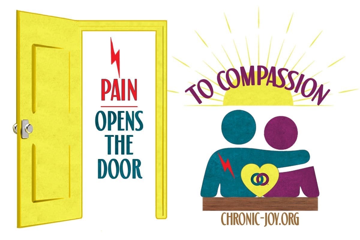 Pain opens the door to compassion.