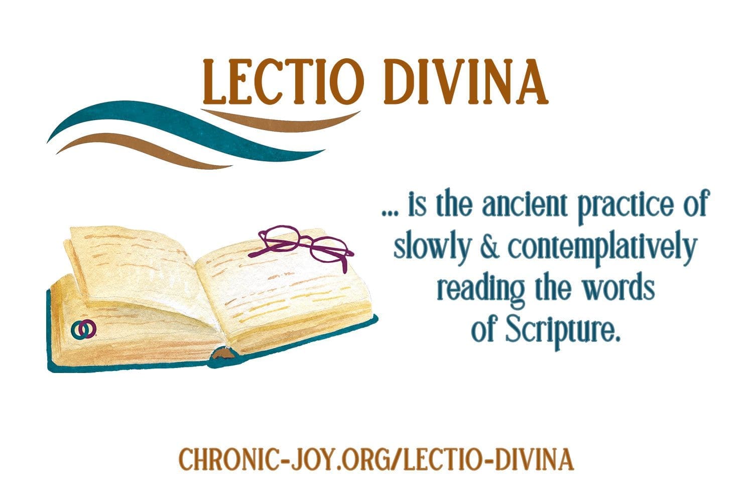 Lectio Divina is the ancient practice of slowly, contemplatively reading the words of Scripture.