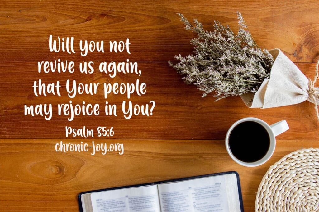 Revive us again, Lord.