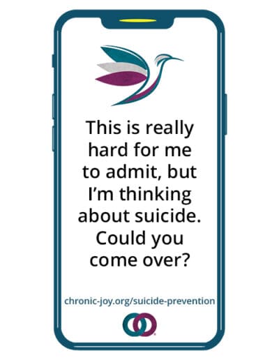 Suicide Prevention - Hard to Admit